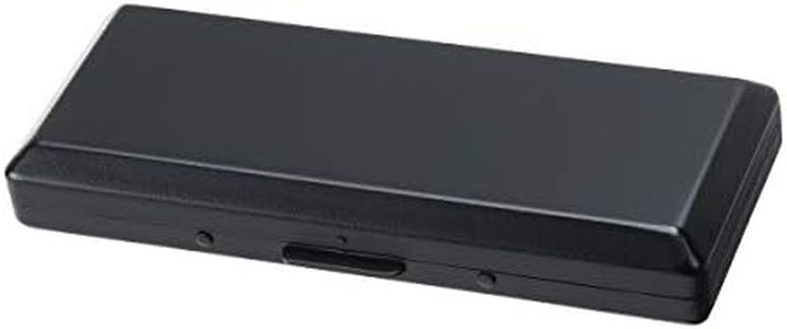 1-96069-10 Tobacco Case, Long Size, 3.9 inches (100 mm), Holds 10 Pieces, Matte Black