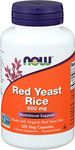 Now Foods, Red Yeast Rice, 600 mg, 120 Veg Capsules