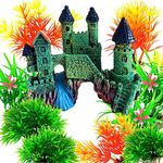 Aquarium Décor Ornaments, OrgMemory Aquarium Castle, Fish Tank Decorations, Home Aquarium Ornament