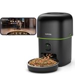 Yuposl Automatic Cat Feeders with Camera - 5G WiFi App Control 1080 HD Video with Night Vision, 2-Way Audio 8cup/68oz Cat Food Dispenser Easy to Use and Clean, Timed Pet Feeder Also for Dogs