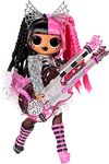 L.O.L. Surprise! OMG Remix Rock METAL CHICK Fashion Doll with 15 Surprises Including Electric Guitar, Outfit, Shoes, Hair Brush, Doll Stand, Lyric Magazine & Record Player Package - For Girls Ages 4+