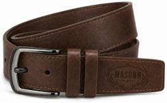 ZIPYOODU Custom Leather Belt for Men, Personalized Engraved Gifts for Men