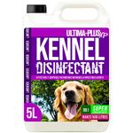 ULTIMA-PLUS XP Kennel Kleen - Disinfectant, Cleaner, Sanitiser, Deodoriser, Concentrated, For use in Kennels, Catteries, Hatches and More! Lavender Fragrance, 5 L