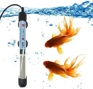 kickAt Fully Automatic ON Off Fish Tank Heater with Temperature Control knob (100watt) Submersible Aquarium Immersion Heater