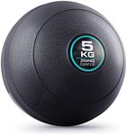 Core Balance Slam Ball No Bounce Medicine Exercise Ball Heavy Duty PVC for Strength Training (5kg)