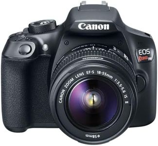Canon EOS Rebel T6 Digital SLR Camera Kit with EF-S 18-55mm f/3.5-5.6 is II Lens, Built-in WiFi and NFC - Black (Renewed)