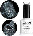 Black Glitter Nail Polish Led UV Ge