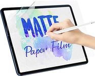 [2 Pack] Screen Protector Paper Effect for iPad 9/8/7 Generation (10.2 Inch, 2021/2020/2019 Model),Write and Draw Like on Paper,Matte Anti Glare Blue Light Filter iPad Film,Bubble-Free,Anti-Scratch