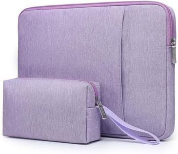 HYZUO 13 Inch Laptop Sleeve Bag Set for MacBook Air 13 M4/M3/M2/M1 2025-2018, MacBook Pro 13 M2/M1 2025-2016, iPad Pro/Air 13, XPS 13, Surface Pro, Notebook Case for 12"-13" Tablet, Lilac Purple