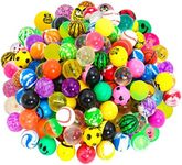 100 Pack Bouncy Balls Bulk,Assorted