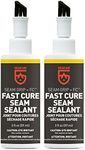 GEAR AID Seam Grip FC Fast Cure Sealant for Sealing Seams on Tents, Rainflies, Shelters, Awnings, Tarps and Pop-ups Made of Nylon, Vinyl, Clear, 2 fl oz