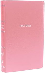 NKJV, Gift and Award Bible, Leather-Look, Pink, Red Letter, Comfort Print: Holy Bible, New King James Version