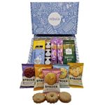 Luxury Afternoon Tea and Biscuits Selection Hamper | Nibula Treats | Includes Borders Biscuits, Twinings Tea, Jams and Marmalade, Hot Chocolate and Coffee Bags | Ideal for Women and Men!