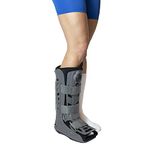 Brace Direct Tall Air CAM Walker Boot - Orthopedic Full Shell Air Cast Walking Boot - for Broken Foot, Sprained Ankle, Fractures, Achilles Recovery - For women and Men