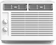 ZAFRO Window Air Conditioners 5000BTU, Cools 150 Sq. Ft,2 Cooling Mode & Fan Speeds,Ultra-Quiet, Sleep Mode & Energy Saving AC Unit for Bedroom, Living Room,White