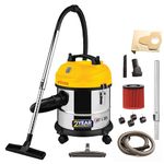 IBELL Wet and Dry Vacuum Cleaner for Home, 21 LTR Capacity,1600 W, 21.7 kPa Suction, Blower Function, HEPA Filter, Wet Vacuum Cleaner for Sofa, House Cleaning Machine (Yover YO1600)