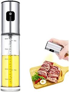 NIKKIER Oil Sprayer for Cooking,100ml Olive Oil Spritzer,Oil Sprayer for Air Fryer, Salad,BBQ,Roasting