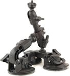 Delkin DDMNT-TRIPLE Fat Gecko Three-Arm Suction Mount (Black)