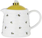 Price & Kensington Sweet Bee White 4 Cup Teapot