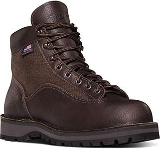 Danner Mountain Light II 6” Waterproof Hiking Boots for Men with Durable Full-Grain Leather and 1000D Nylon, Breathable Gore-Tex & Traction Outsole, Dark Brown, 8.5