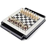AMEROUS 16 Inches Wooden Chess Set,