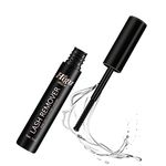 Higu clace Lash-Remover, Cluster Lash Glue-Remover, Rose Extract DIY Eyelash Extension Remover, Eyelash Glue Remover for False Eyelashes Self Use Gentle Soothing Non Irritating Eye Cleanser Oil 5ML