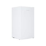 Cookology 93L Freestanding Under Counter Fridge with Chiller Box - Adjustable Temperature Control & Legs - White