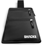 Shacke Hidden Travel Belt Wallet w/ RFID Blocker (Black with Black Strap)