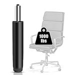 5.5 inch Office Chair Gas Lift Cylinder-Office Chair Replacement Parts,Universal Size Fits Most Chairs,Heavy Duty Gas Lift Hydraulic/Pneumatic Piston for Office Chair (Black)