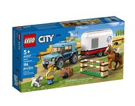 LEGO 60327 60327 Horse Transporter V29 Building Kit for 5 Yrs&Above (228 Pcs),Multicolor