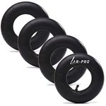 AR-PRO (4 PACK) 2.80/2.50-4 Inner Tube for Hand Trucks, Utility Cart, Lawn Mowers, Wheelbarrows, Dollys, Scooters, Replacement 2.80-4 2.50-4 Tire Inner Tube with TR87 Bent Valve Stem