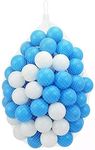 DIVCHI Playballs, Soft Pit Balls for Kids, Small Colourful Plastic Balls, Crush Proof, Smooth Surface and No Sharp Edges, Toxic Free, Multi Pack Baby Approved Playball Set