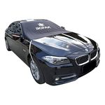 Windshield Snow Cover (Non-Scratch), BOFAA Windshield Cover with Mirror Covers for Winter, Blocking Snow, Sun, Fallen Leaves, Bird droppings. Fits Most Vehicle, Easy to Install (L-84.6 x 49.2 inches)