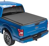 Lund Genesis Elite Roll Up Soft Roll Up Truck Bed Tonneau Cover | 968359 | Fits 2009-2014 Ford F-150 8' 1" Bed (97.4")