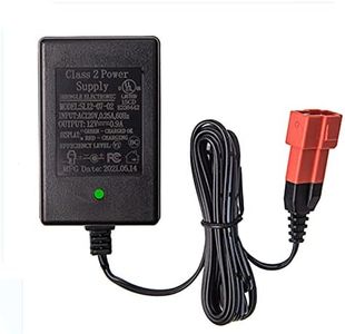 12 Volt Battery Charger for Ride On Toys SL12-07-02 12V Kids Ride On Car Charger,12V Electric Car Riding Toy Battery Power Adapter Square Plug