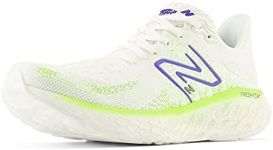 New Balance Men's Fresh Foam X 1080 V12 Running Shoe, Sea Salt/Electric Indigo, 11.5
