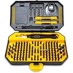 Precision Screwdriver Set 145 in 1 with Accessories AD&S - Professional Quality Set to Repair/Maintenance for PC, Laptop, iPhone, Watch, Glasses, Xbox, Playstation and Other Electronics.