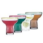 Chefcaptain Color Margarita Glasses