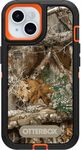 OtterBox iPhone 15, iPhone 14, & iPhone 13 (Only) - Defender Series Case - Realtree Blaze (Camo) - Case Only - Screenless - Rugged & Durable - with Port Protection