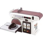 Shop Fox W1855 Horizontal/Vertical Belt Sander with 6" Disc