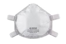 Alpha Solway 3530 UK Made Pack of 5 Latex Free FFP3 Disposable Respirators EN 149:2001+A1:2009