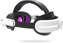 MLemonVR Comfort Head Strap, Compatible with The Latest Meta Quest 3S and Quest 3, Reduces Pressure and balances Weight Distribution for Oculus Quest 3/3S VR headsets, Adjustable Elite Strap