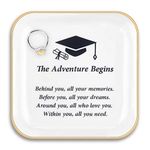 Titanape Graduation Gifts for Her Trinket Dish, 2023 Graduation Presents for High School/College/Middle School Graduate Masters Nurses Students Best Friend Sister Daughter