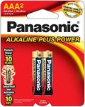 Panasonic AAA-2 Alkaline Batteries AM-4PA/2BB