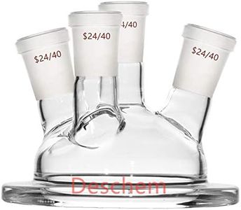 Deschem Flange OD 150mm Glass Reactor Lid 24/40 Ground Joint for Lab Reaction Vessel