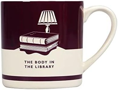 Half Moon Bay Agatha Christie - Everyday Mugs - Agatha Christie Mug - The Body In The Library