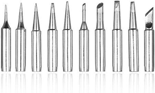 Gasea 10pcs 900M Remplacement Pointes de Fer à Souder Kit Pannes à Souder Pour Hakko, Radio Shack, TENMA, ATTEN, rapide, Aoyue, Yihua Station de Soudure