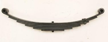 LIBRA New Trailer Leaf Spring-6 Leaf Double Eye 3500lbs Capacity for 7000 Lbs Axle - 20029 Set 1