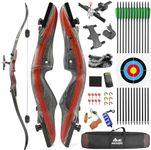 62" Takedown Recurve Bow Kit Tradit
