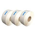 L LIKED Dissolvable Labels Easy Peel Off - Frozen Food Labels Stickers That Leave No Sticky Residue After Use - Perfectly Sized Reusable Fridge Labels (5.08 x 2.54cm), 1500 Labels